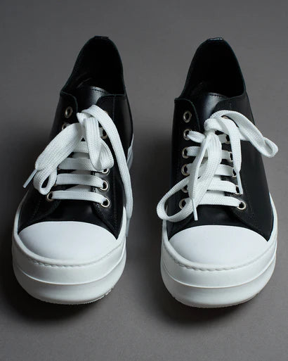 Sneakers Nera High Quality in pelle