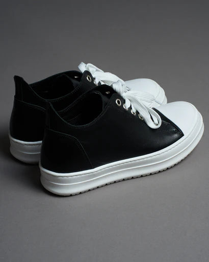 Sneakers Nera High Quality in pelle