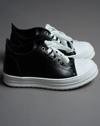 Sneakers Nera High Quality in pelle